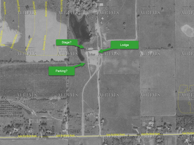 Sherwood Forest - 1967 Aerial